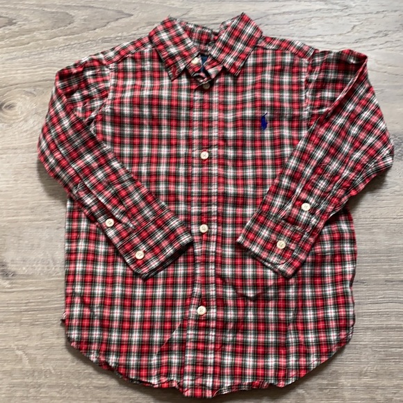 Ralph Lauren plaid button-up - Picture 2 of 6